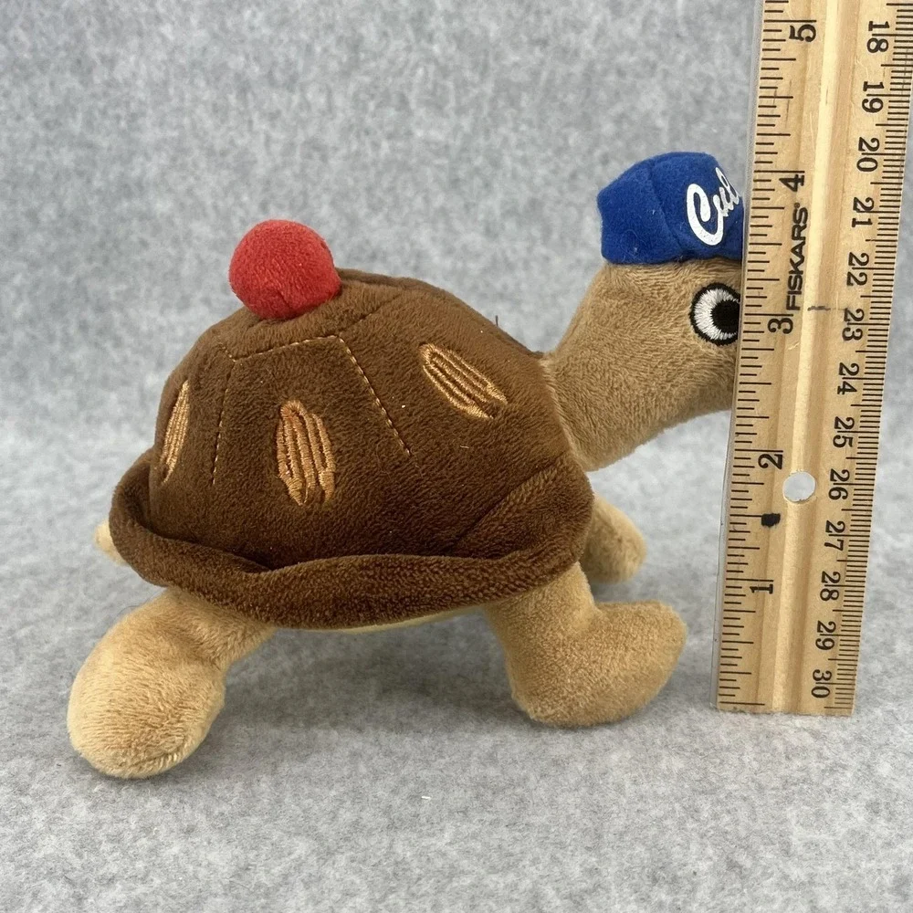 Culvers Sundae Turtle Restaurant Promo Plush Brown Shell‎ Hat 2022 Small Toy